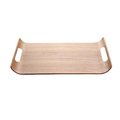 Kitchen Wooden Tray Double Handle