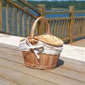 Picnic Wooden Basket Handheld Basket For Summer