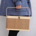 Storage Basket Bamboo Weaving Hand Basket