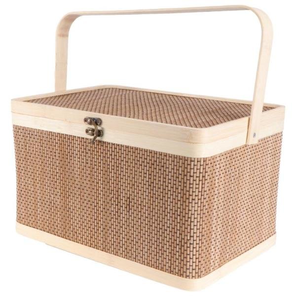 Storage Basket Bamboo Weaving Hand Basket